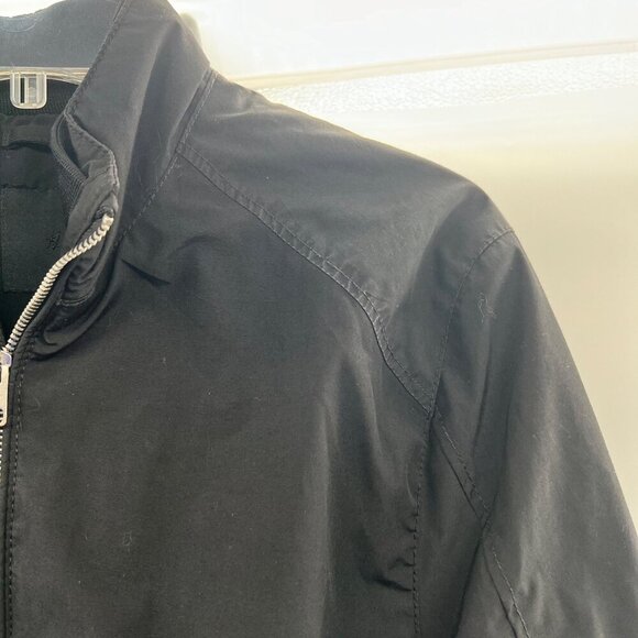 H&M Women's Full Zip Jacket Collared Zip Pockets Black Size Small - Picture 3 of 9